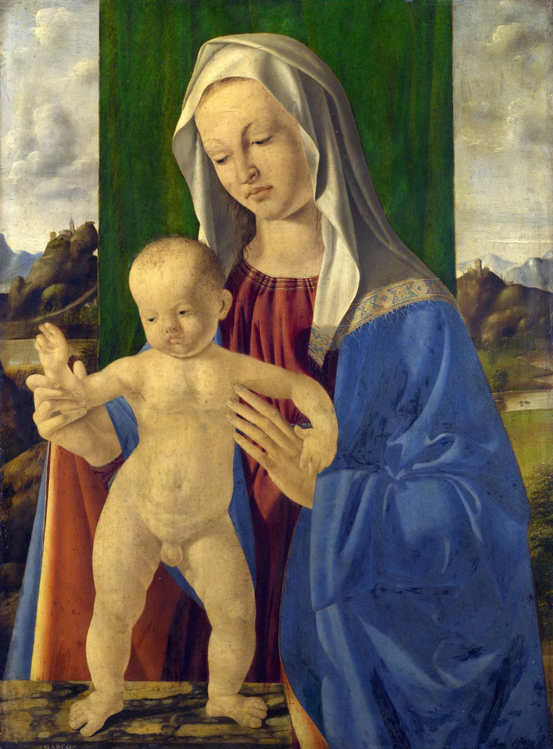 La Vergine e il Bambino - Marco Basaiti