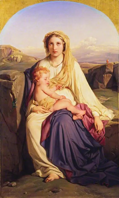 La Vergine e il Bambino - Paul Delaroche