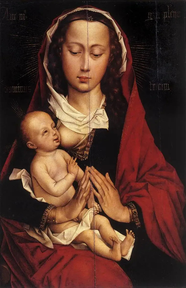 La Vergine e il Bambino - Rogier van der Weyden