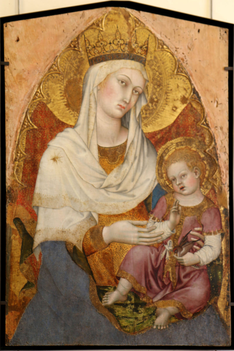 La Vergine e il bambino - Taddeo di Bartolo