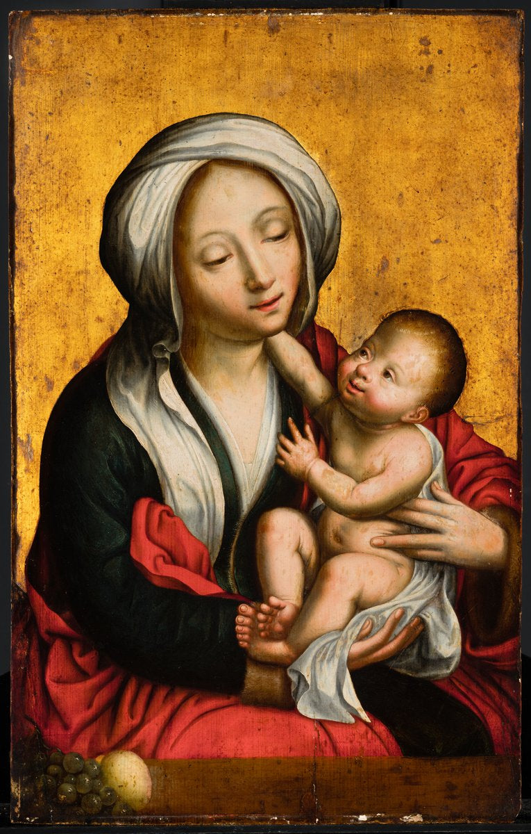 La Vergine e il Bambino - Quentin Metsys