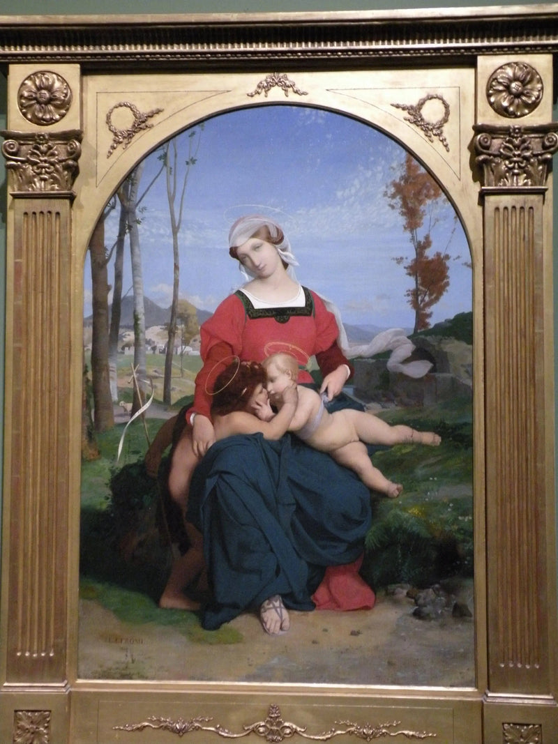 La Vierge, l'Enfant Jésus et saint Jean - Jean-Léon Gérôme