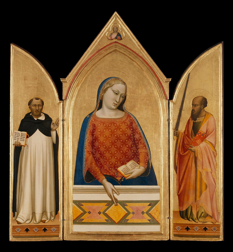 La Vergine Maria con i santi Tommaso d'Aquino e Paolo