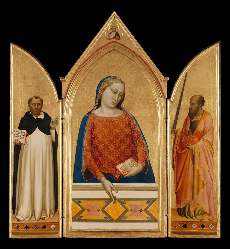 La Vergine Maria con i santi Tommaso d'Aquino e Paolo