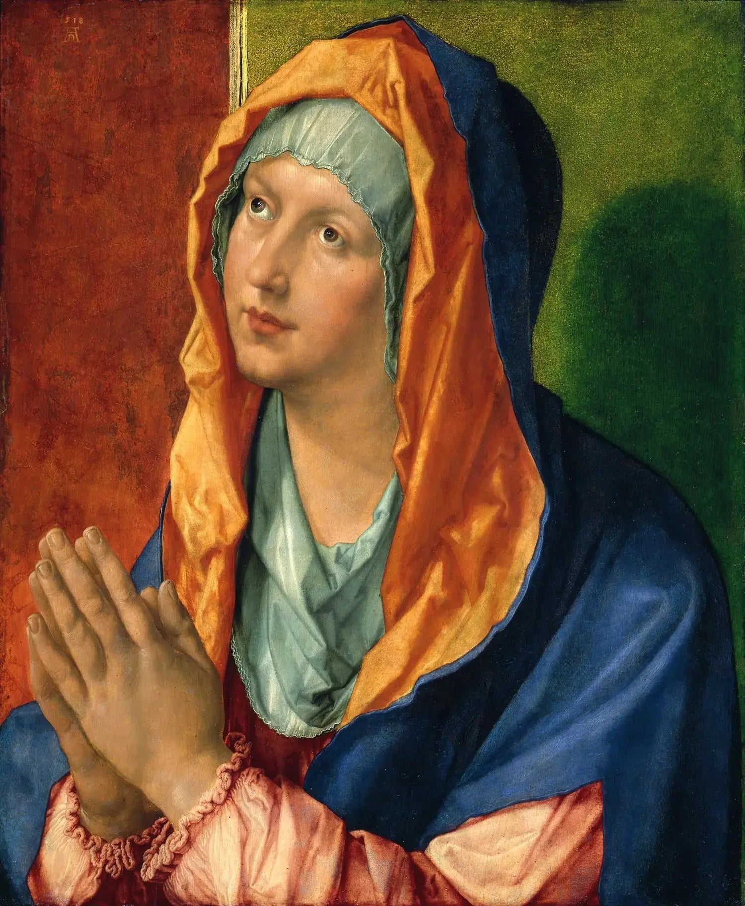 La Vierge Marie en prière - Albrecht Dürer image 1 copie peinte à la main à l’huile