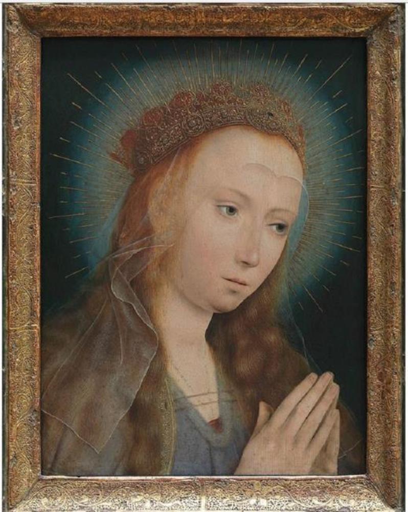 La Vergine Maria in preghiera - Quentin Metsys