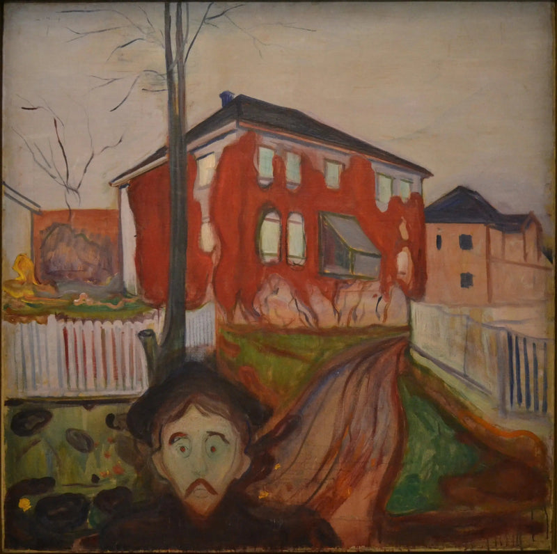 La Vite vergine rossa - Edvard Munch