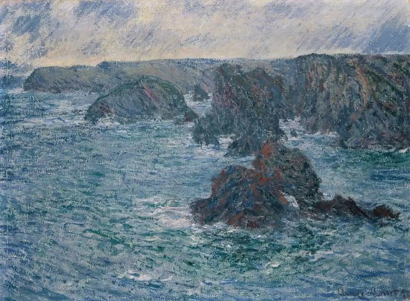 La città di Belle-Île - Claude Monet