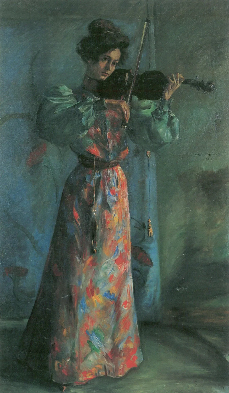 Il violinista - Lovis Corinth