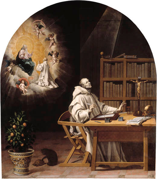 La vision de Dionisio Rickel Le Chartreux - Vincenzo Carducci image 1 reproduction artisanale de tableau