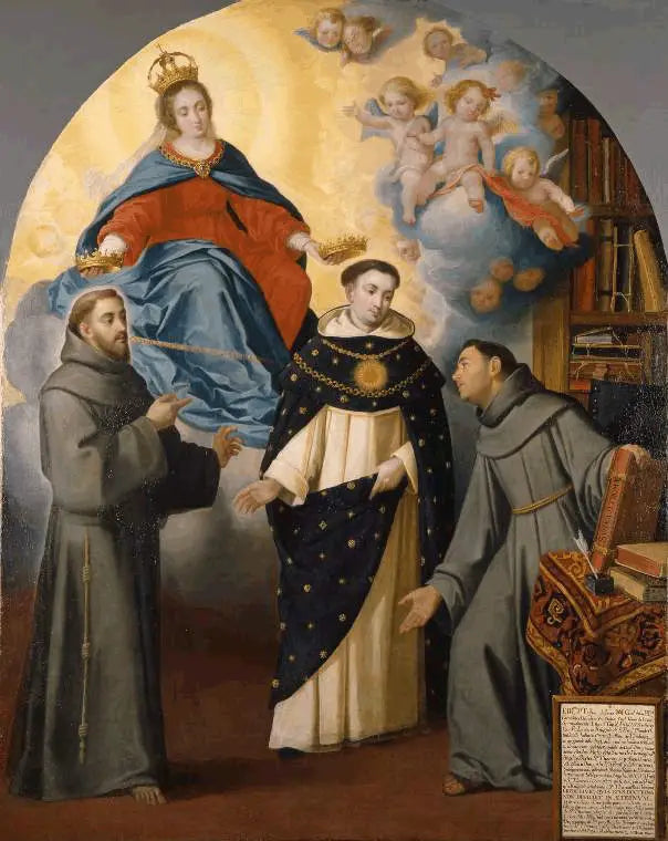 La visione di Fray Lauterio - Bartolomé Esteban Murillo