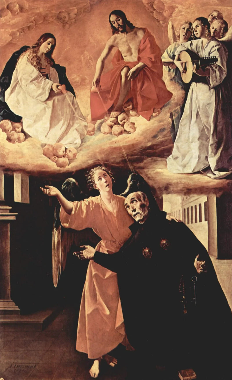 La Visione di Sant'Alonso Rodriguez - Francisco de Zurbarán