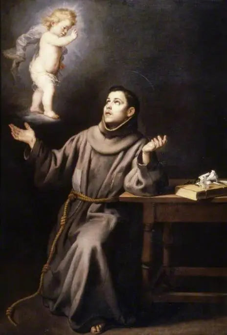 La visione di Sant'Antonio di Padova - Bartolomé Esteban Murillo