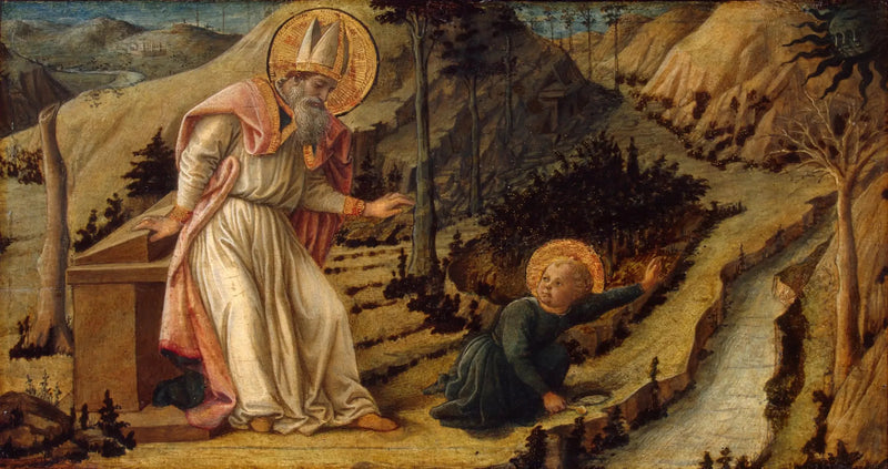 La Visione di sant'Agostino - Fra Filippo Lippi