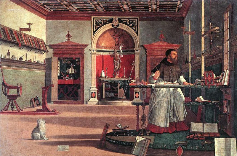 La Visione di sant'Agostino - Vittore Carpaccio