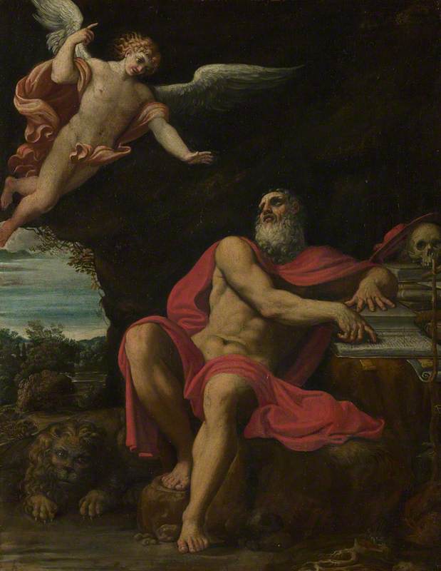 La visione di san Gerolamo - Domenichino