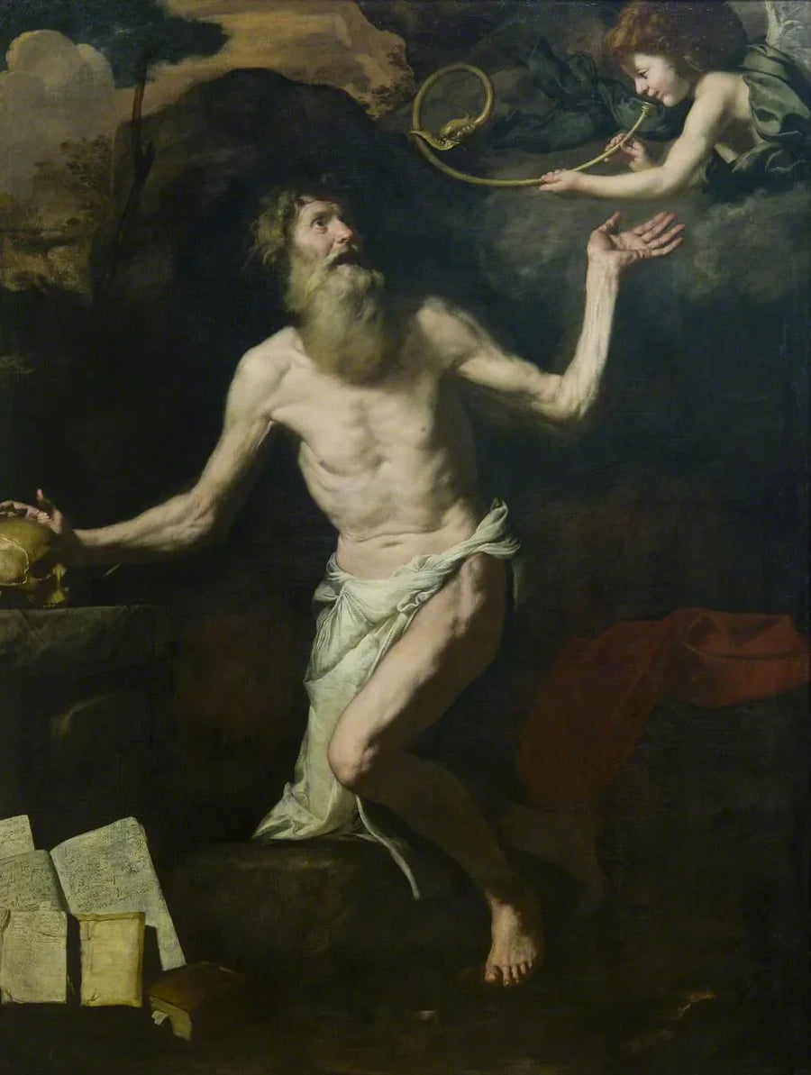 La visione di san Gerolamo - Jusepe de Ribera