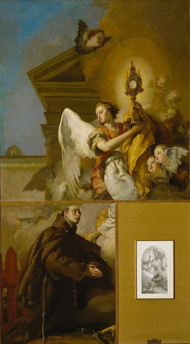 La visione di san Pascal Baylon - Giovanni Battista Tiepolo