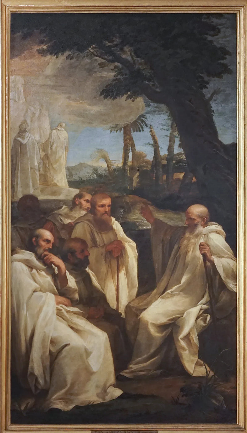 La Visione di san Romualdo - Andrea Sacchi