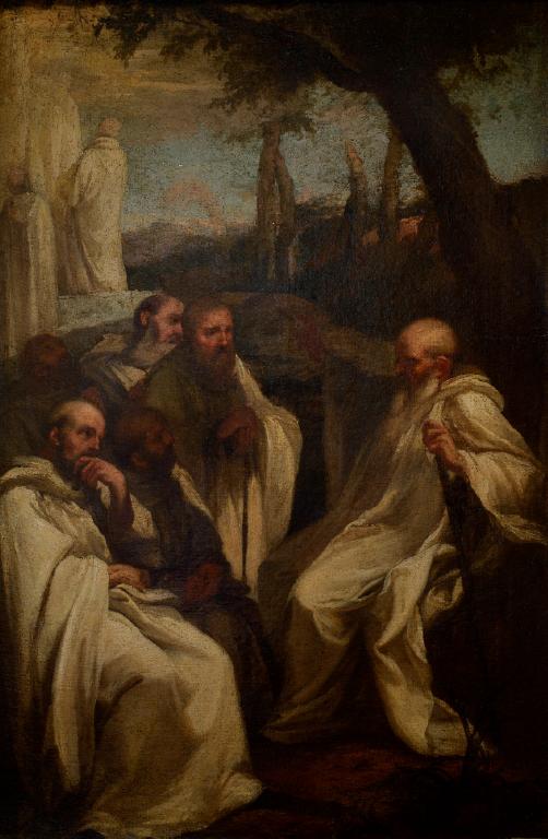 La visione di san Romualdo - Andrea Sacchi