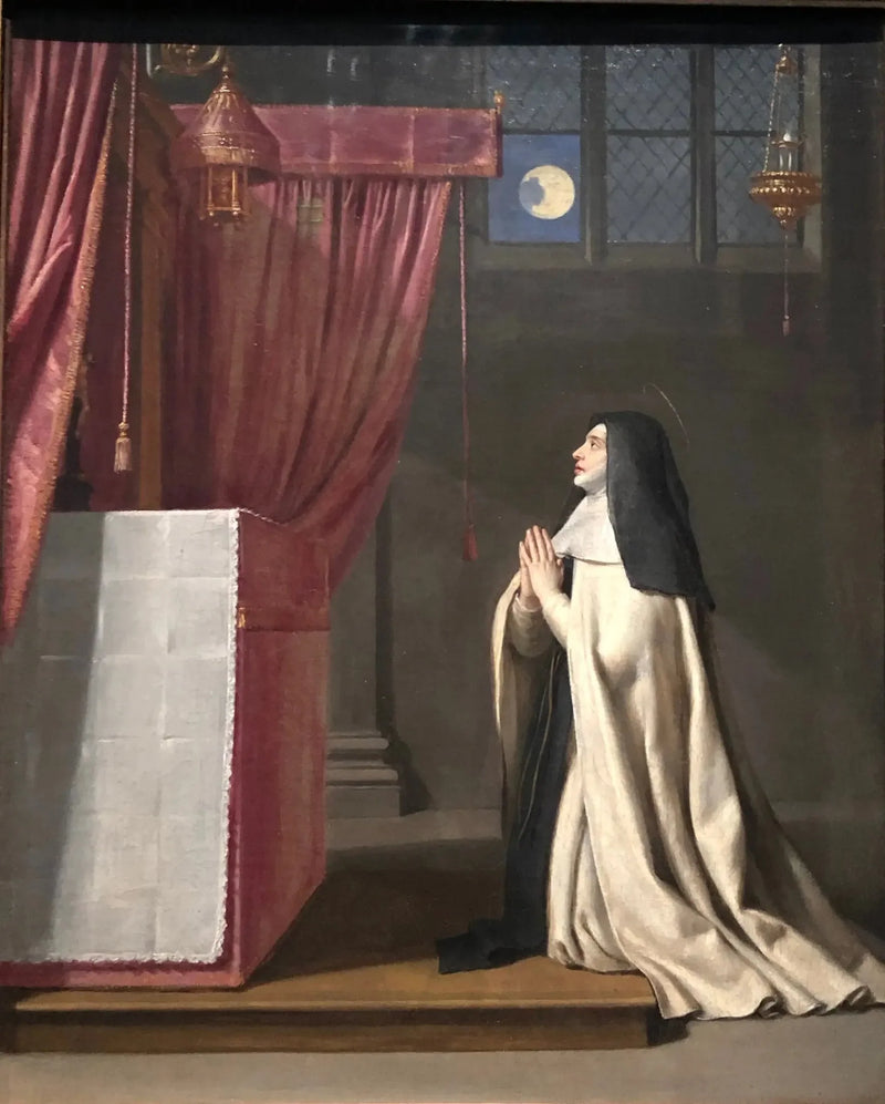 La Visione di Santa Julienne di Cornillon - Philippe de Champaigne