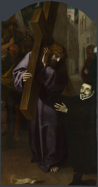 La visione del padre Simón - Francisco Ribalta