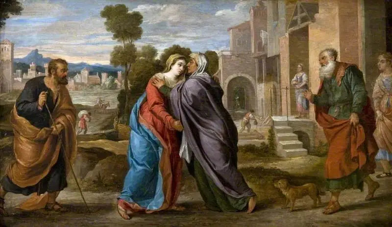 La Visitation (dopo Jacopo Palma il Vecchio) - David Teniers il Giovane