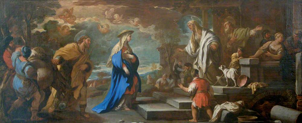 La Visitation - Luca Giordano - Alpha Reproduction