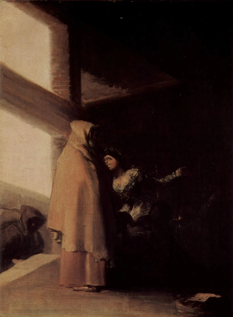 La visita del fratello - Francisco de Goya