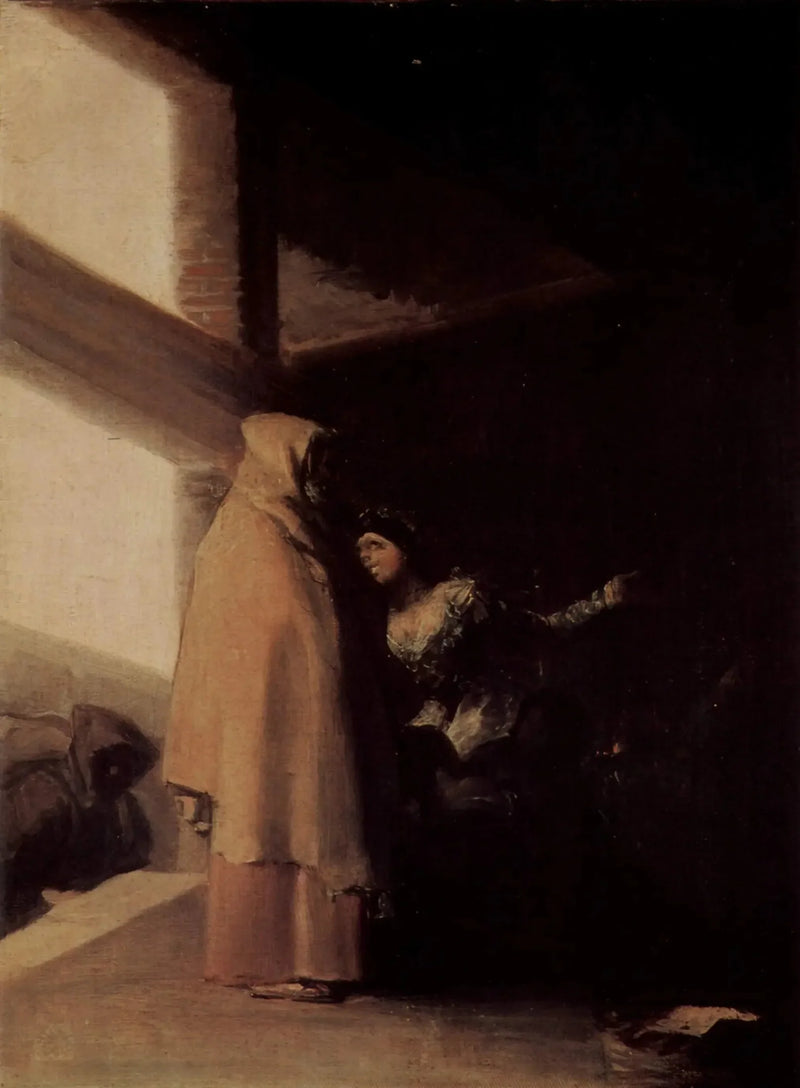 La visita del fratello - Francisco de Goya