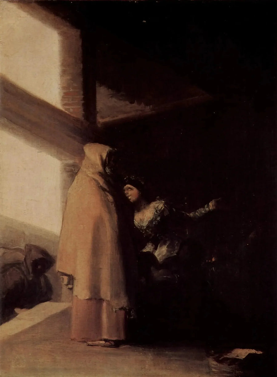 La visita del fratello - Francisco de Goya