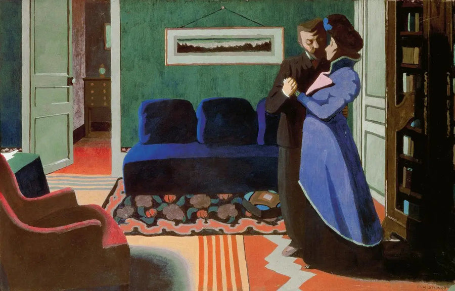 La Visite - Félix Vallotton