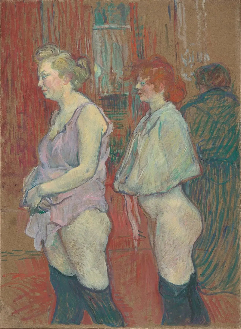 La Visita medica - Henri de Toulouse-Lautrec