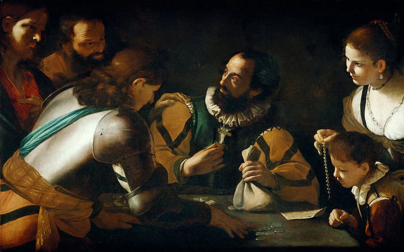 La vocazione dell'apostolo Matteo - Mattia Preti