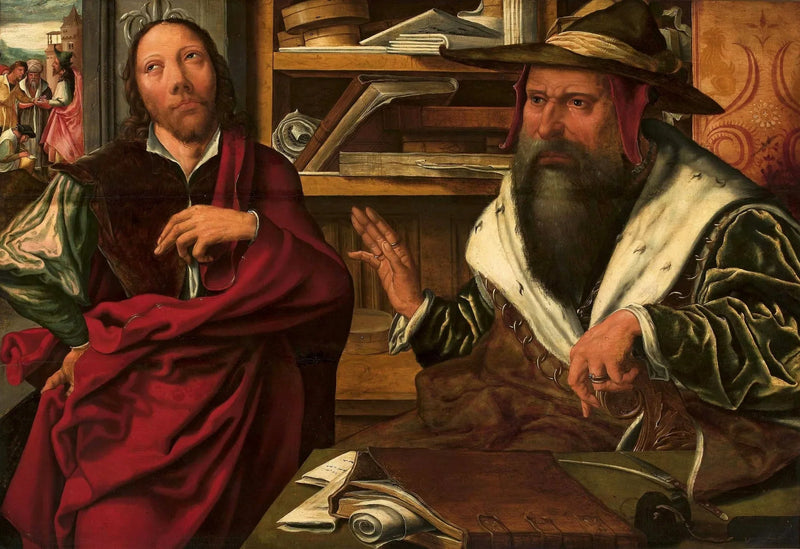 La Vocazione di san Matteo - Marinus van Reymerswale