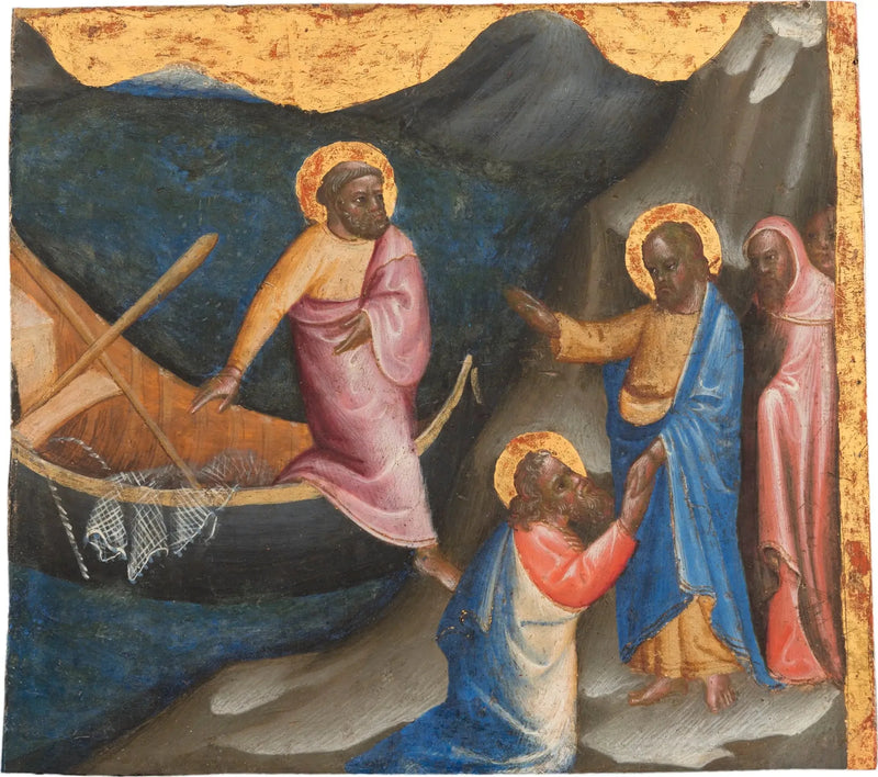 La vocazione dei santi Pietro e Andrea - Gentile da Fabriano