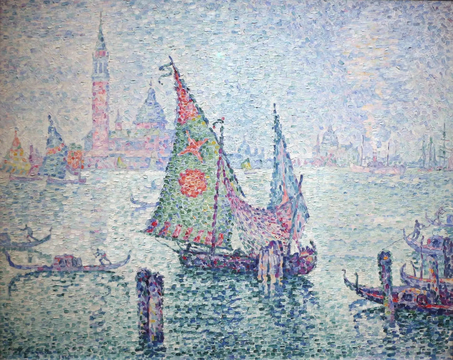 La Vela verde - Paul Signac
