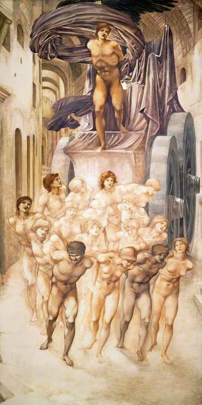 La Voiture de l'Amour (Il Cammino dell'Amore) - Edward Burne-Jones