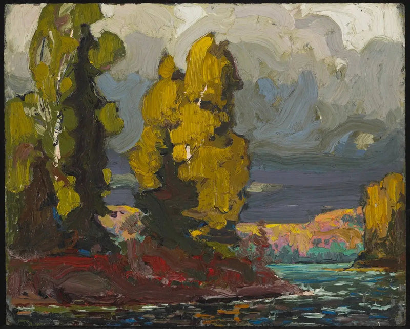 Lago tra i pioppi - Tom Thomson