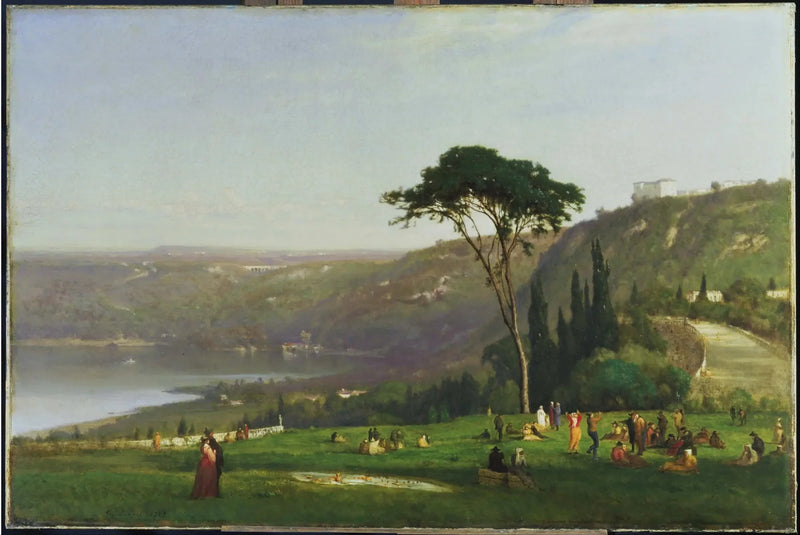 Lago di Albano - George Inness