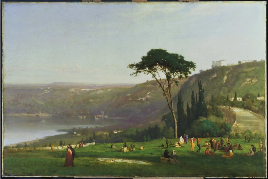 Lago di Albano - George Inness