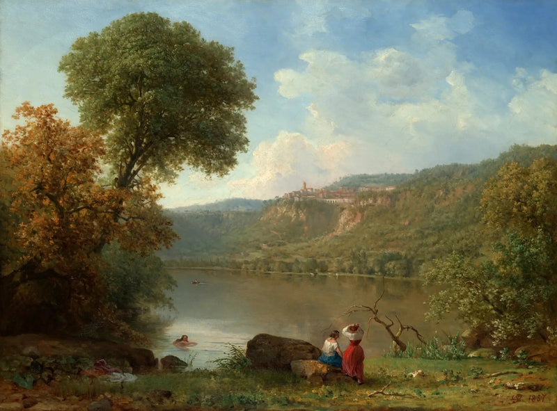 Lago di Nemi - George Inness