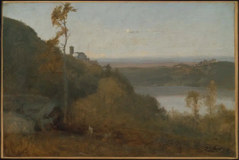 Lago di Nemi - George Inness