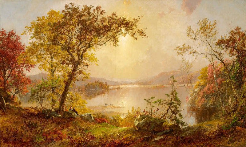Lac Greenwood, Autunno sul Hudson - Jasper Francis Cropsey