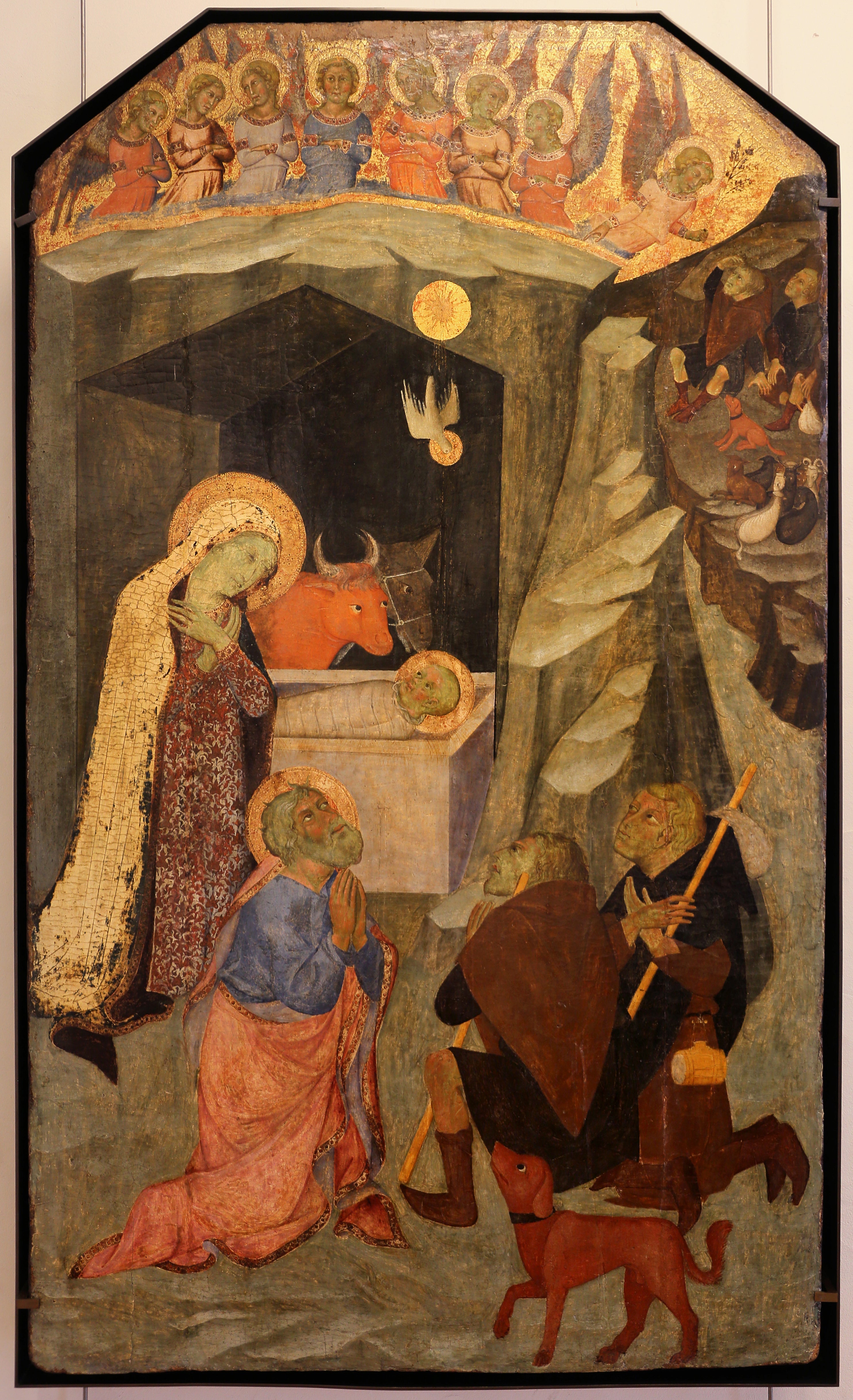 L’Adoration des bergers - Bartolo di Fredi - Alpha Reproduction