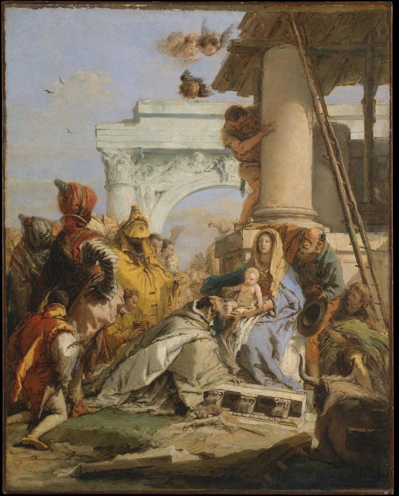 L'Adorazione dei Magi - Giovanni Battista Tiepolo