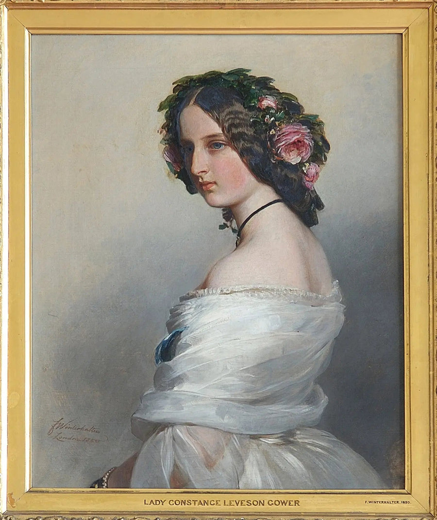 Lady Constance Leveson-Gower (1834-1880), futura duchessa di Westminster - Franz Xaver Winterhalter