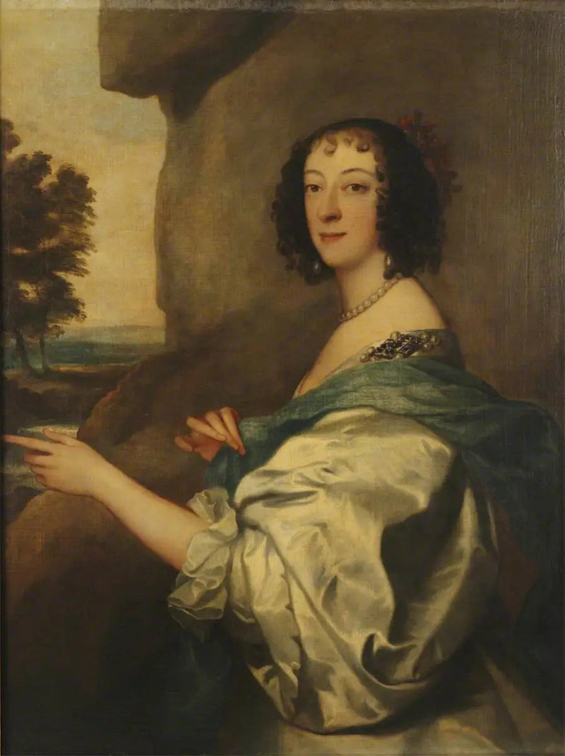 Lady Elizabeth Clifford, contessa di Burlington (1621 – 1698) - Antoine van Dyck