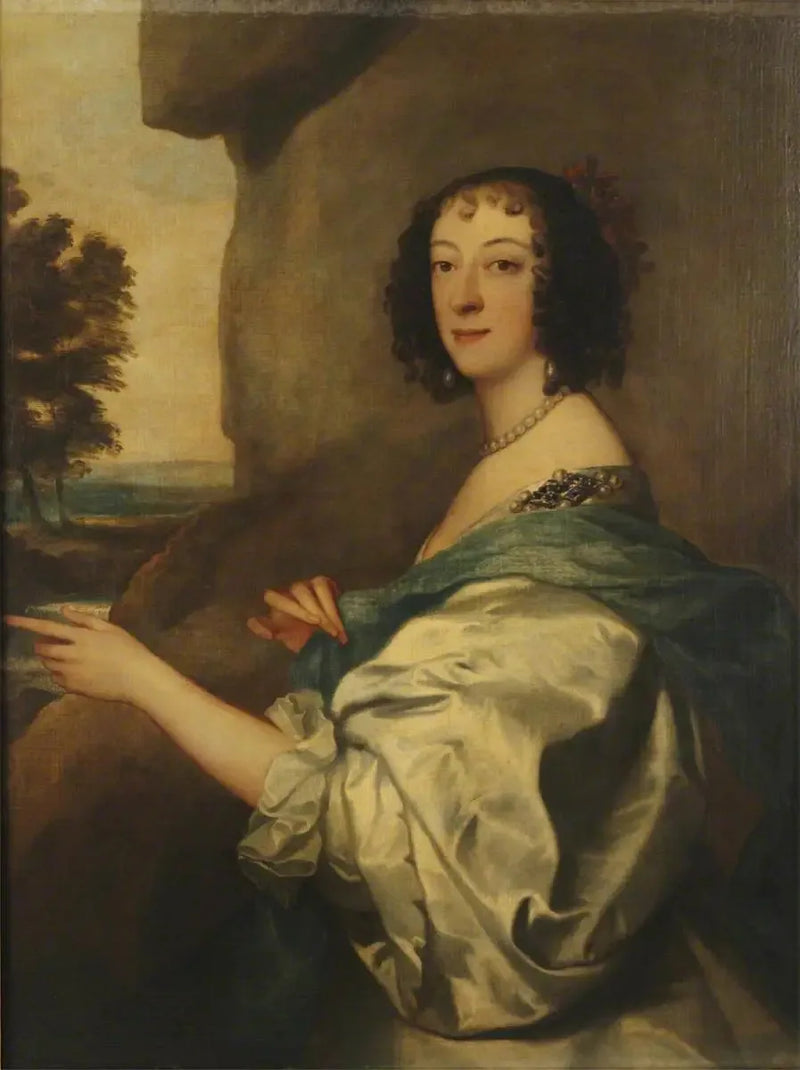 Lady Elizabeth Clifford, contessa di Burlington (1621 – 1698) - Antoine van Dyck