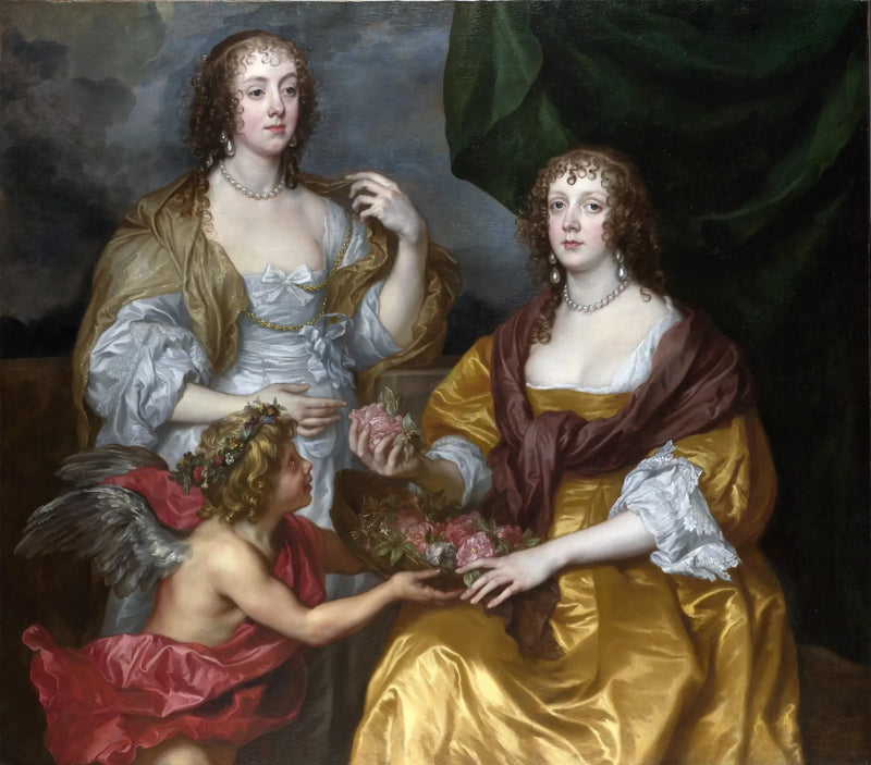 Lady Elizabeth Thimbelby e sua sorella - Antoine van Dyck